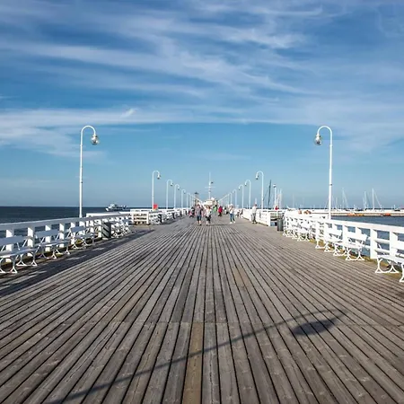 Apartman Family & Friends, 70 M2 Balcony, Only 3 Min To The Beach! Free Parking Sopot